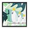 Stupell Industries Whimsical Patterned Cockatoo Framed Floater Canvas Wall Art Design by Carla Daly